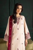 Ivory Rua 3Pc - Embroidered Dress