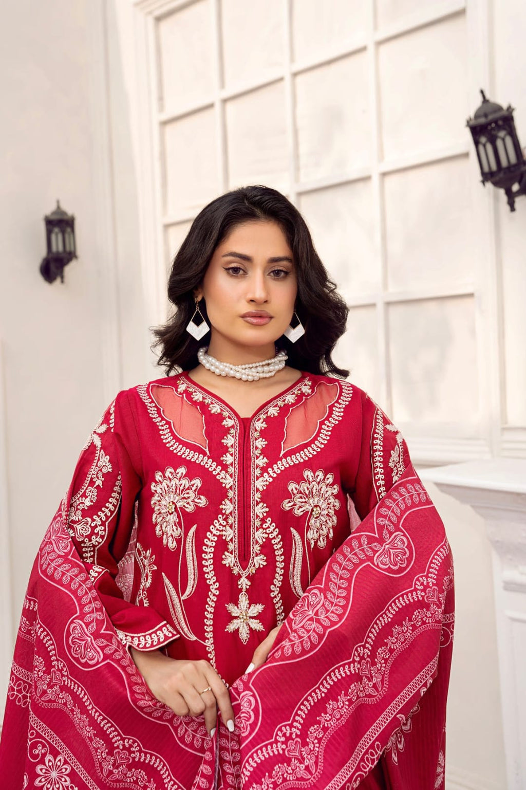 Ruby 3-PC Embroided Dress