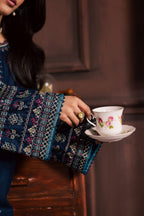 Shajjar 2Pc - Embroidered Dress