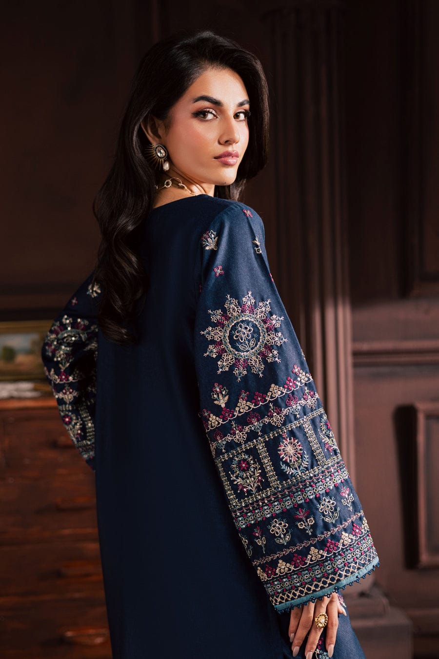 Shajjar 2Pc - Embroidered Dress
