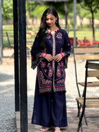 Neelofar – 2-Piece Embroidered Lawn Suit