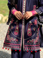 Neelofar – 2-Piece Embroidered Lawn Suit