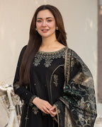 Alaya 3Pc- Embroidered dress