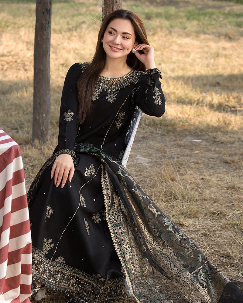 Alaya 3Pc- Embroidered dress