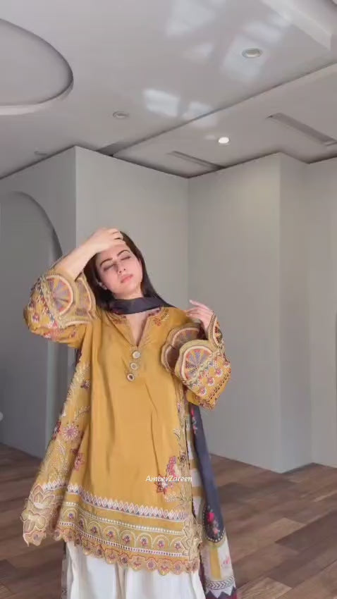 RangBahar — 3-Piece Embroidered Lawn Suit